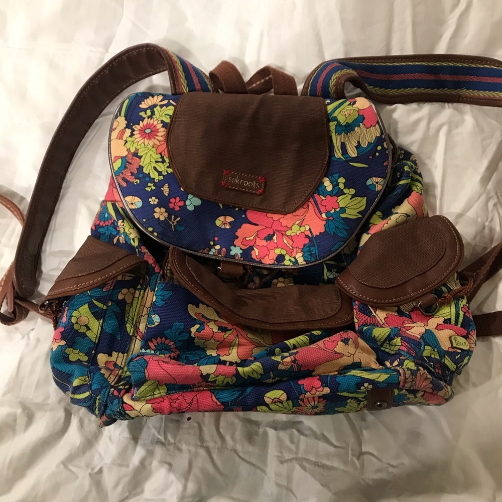 Sakroots Royal Flower Power Backpack